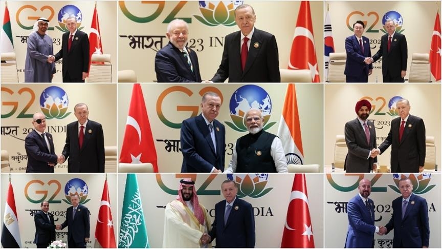 Erdogan se reúne con líderes mundiales en la Cumbre del G20