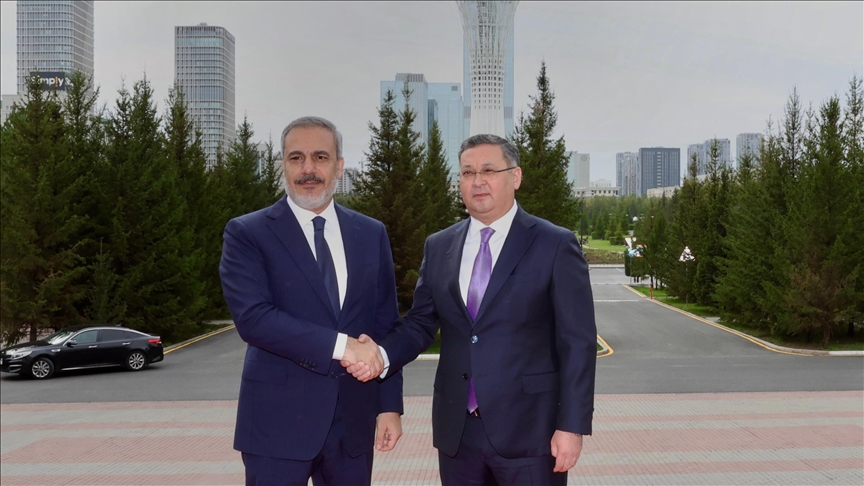 Türkiye, Kazakhstan cooperation expanding each day in array of areas: Turkish foreign minister