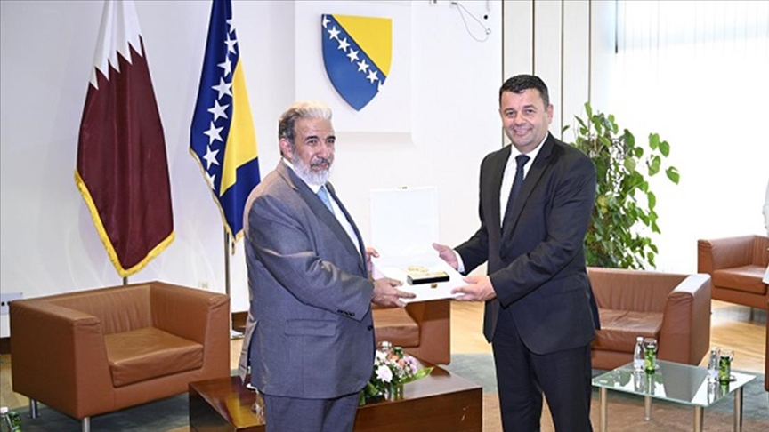 Hurtić - Al Ghanim: Proširiti saradnju Bosne i Hercegovine i Katara
