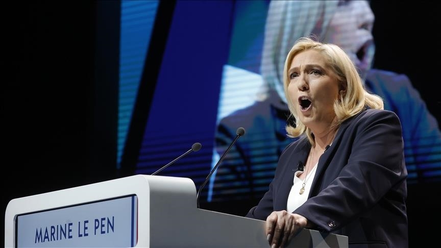 Nearly half of French people think far-right politician Le Pen has skills for presidency: Survey