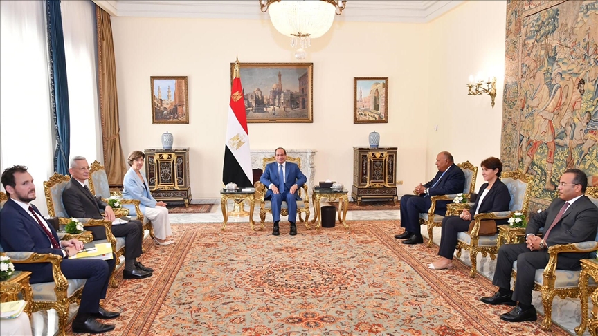 Egypt, France discuss relations, regional issues