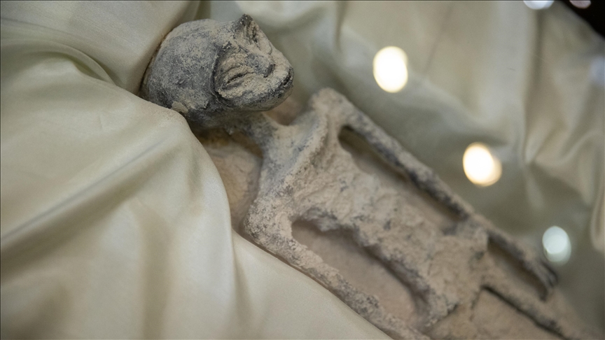 Questions arise over authenticity of 'alien' corpses unveiled in Mexican Congress