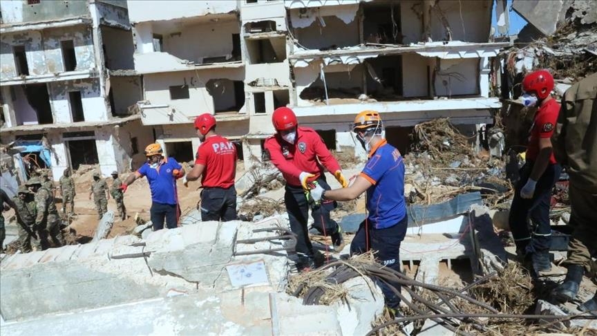 Inondations en Libye: 510 personnes sauvées des décombres à Derna 