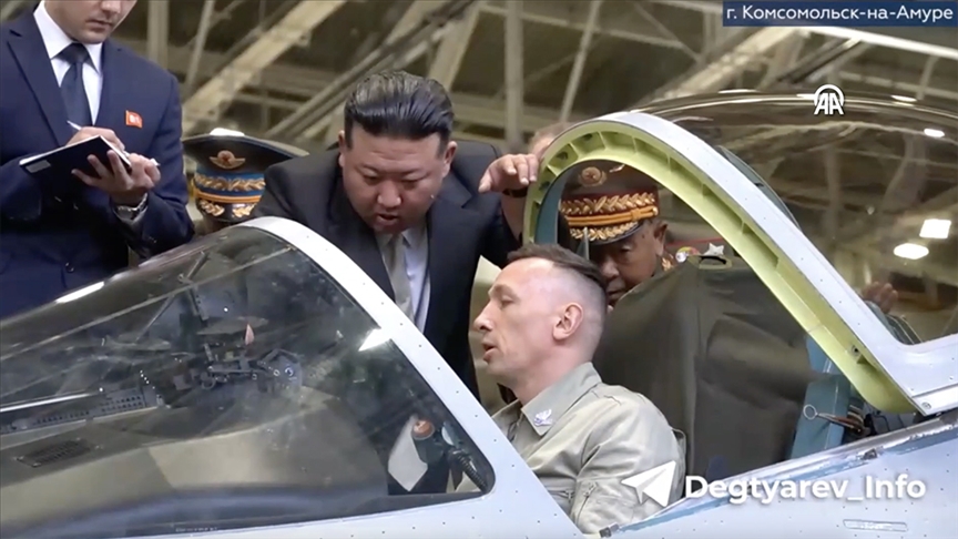 Kuzey Kore lideri Kim, Rusya'da uçak fabrikasını ziyaret etti