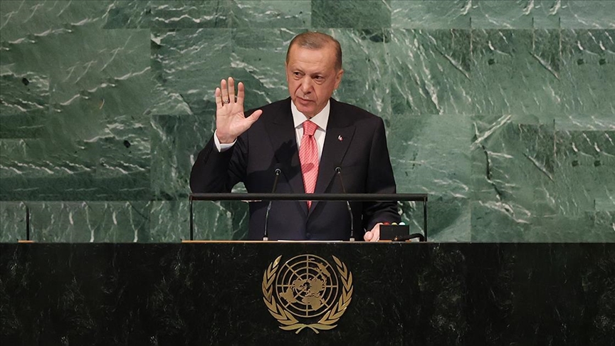 Erdoğan Gazze ayıbını dünyanın yüzüne vurdu: Ey BM! Daha neyi bekliyorsun? Cumhurbaşkanı Erdoğan, 13'üncü kez Birleşmiş Milletler Genel Kurulu'na  hitap edecek