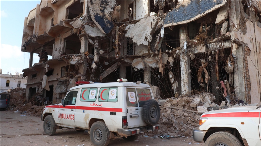 UN revises Libya floods death toll to 3,958