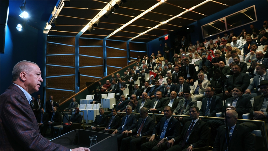 Эрдоган принял делегацию турков-месхетинцев, проживающих в США