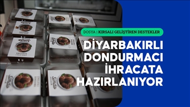 Diyarbakırlı dondurmacı TKDK desteğiyle büyüttüğü tesisinden ihracat yapmaya hazırlanıyor