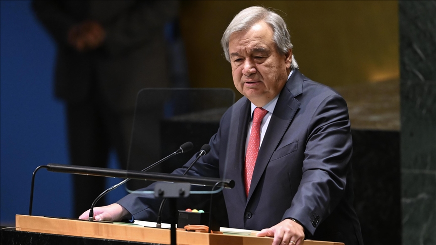 UN secretary-general welcomes resumption of humanitarian aid through Syrian border