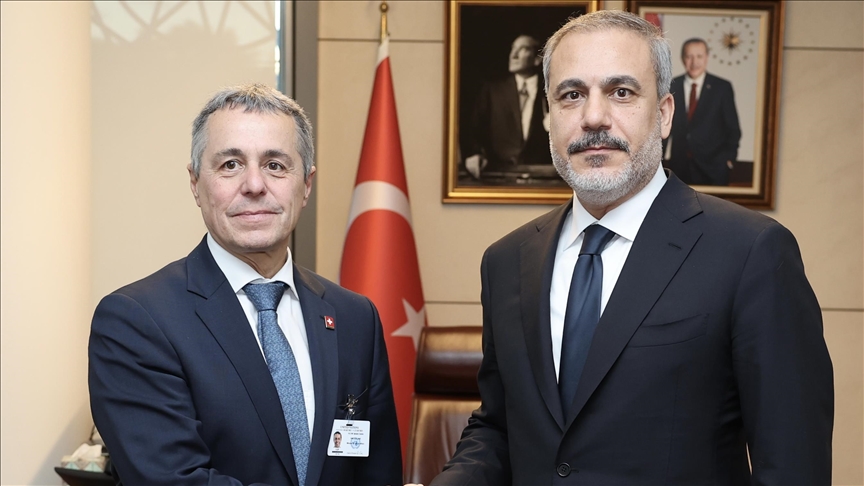 Turkish foreign minister meets Swiss, Egyptian counterparts in New York