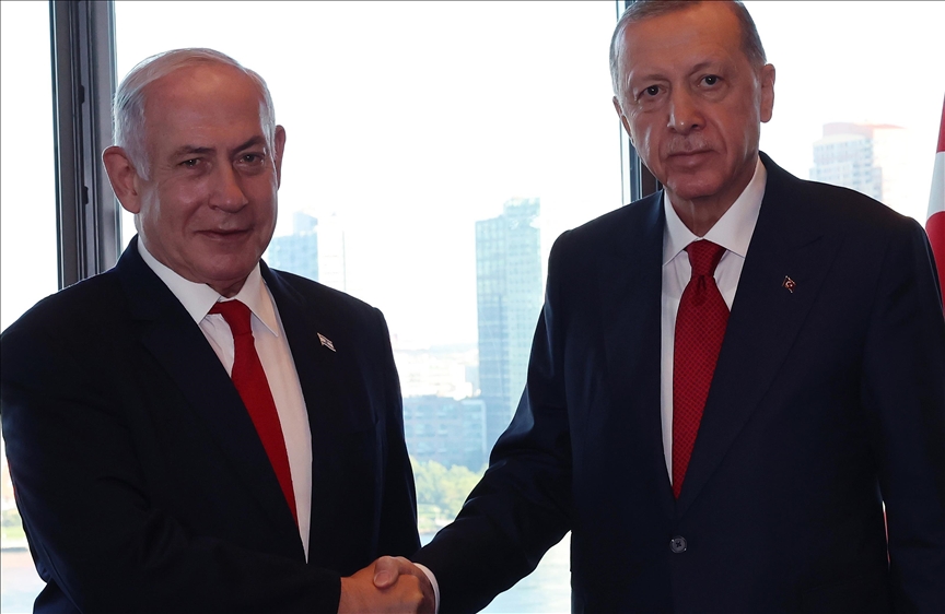 New York: Erdogan et Netanyahu discutent des relations, de la coopération et du conflit israélo-palestinien