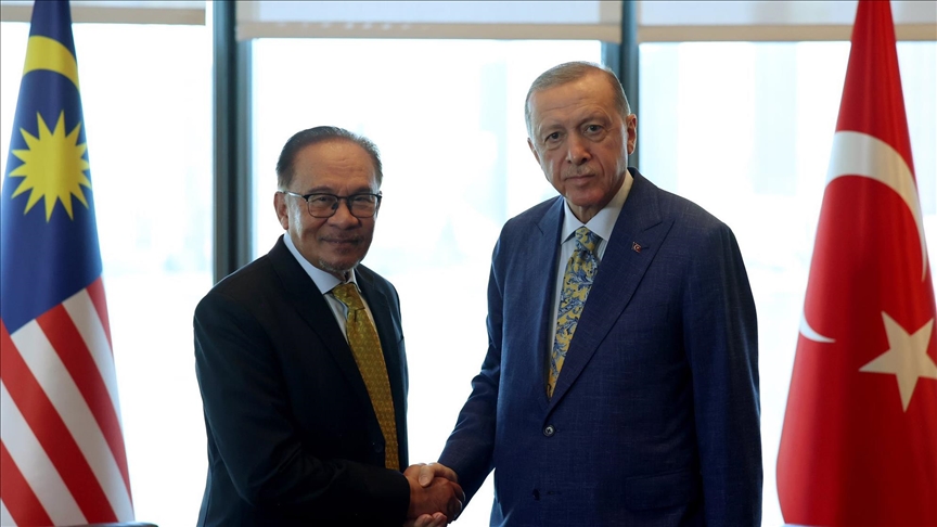 Le président Erdogan reçoit le Premier ministre malaisien à New York