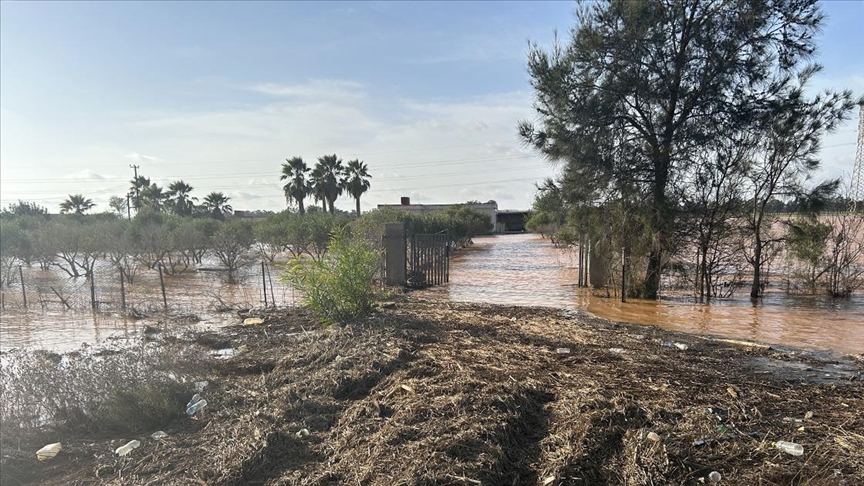AA ekibi, Libya'da selin vurduğu kentlerde felaketin etkilerini görüntüledi