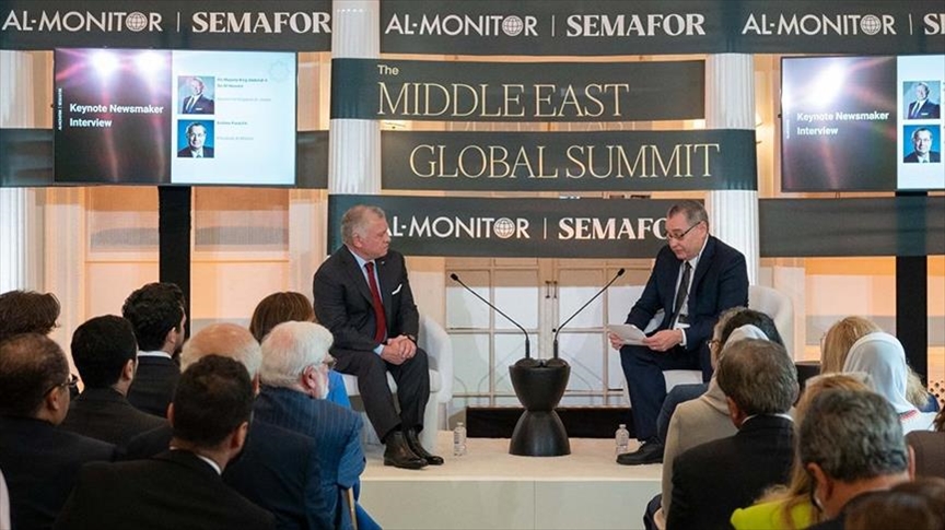 ملك الأردن: السلام مرهون بتوجّهات الفلسطينيين والإسرائيليين