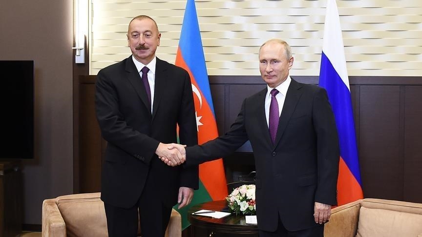 Алиев и Путин обсудили ситуацию в Карабахе