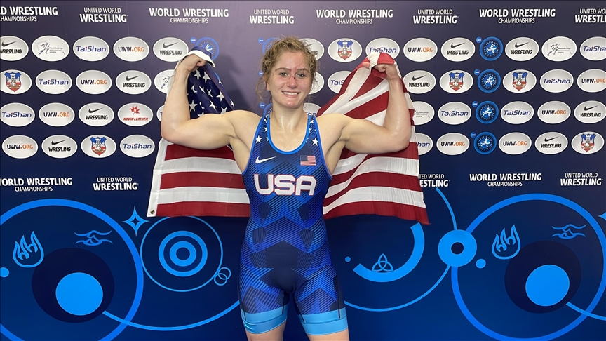 US athlete wins gold medal at World Wrestling Championships