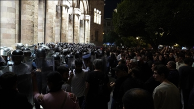 В Ереване задержаны десятки демонстрантов