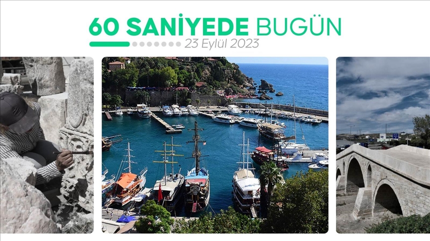 60 saniyede bugün (23 Eylül 2023)