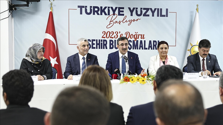 Cumhurbaşkanı Yardımcısı Yılmaz: AK Parti döneminde hem masada hem sahada bağımsız Türkiye'yi dosta düşmana gösterdik