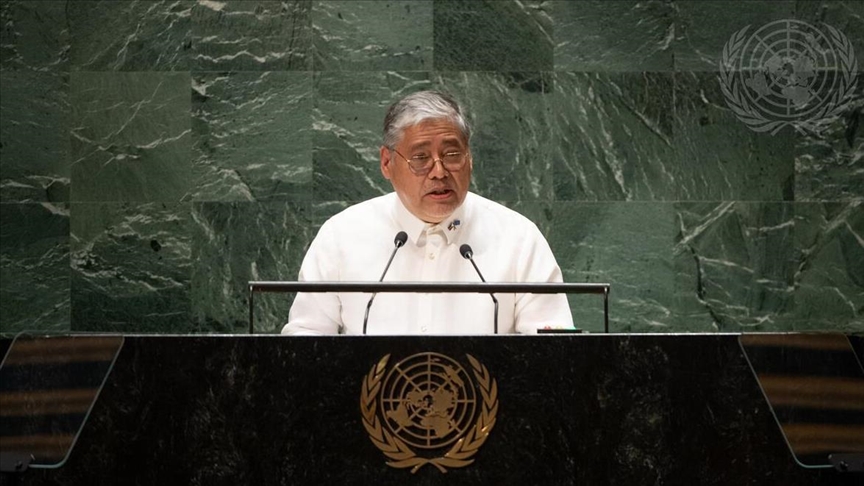 Philippines tells UN that Manila for peaceful settlement of disputes in South China Sea