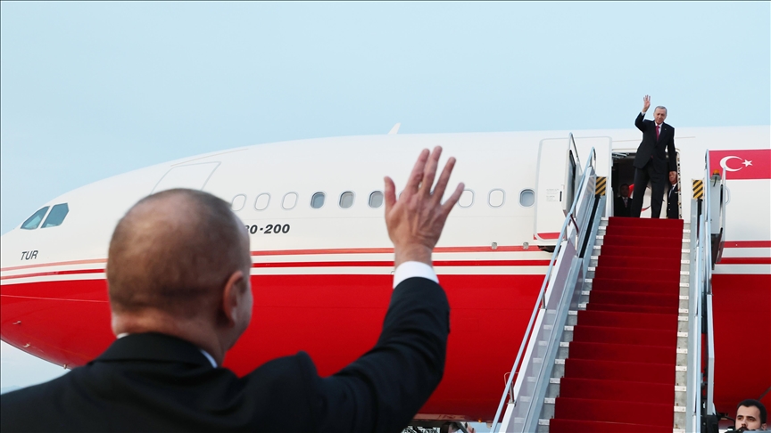 Президент Турции отбыл из Нахчывана