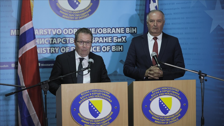 Helez primio ministra odbrane Norveške Grama: Zahvalio se na pomoći razvoju OS BiH
