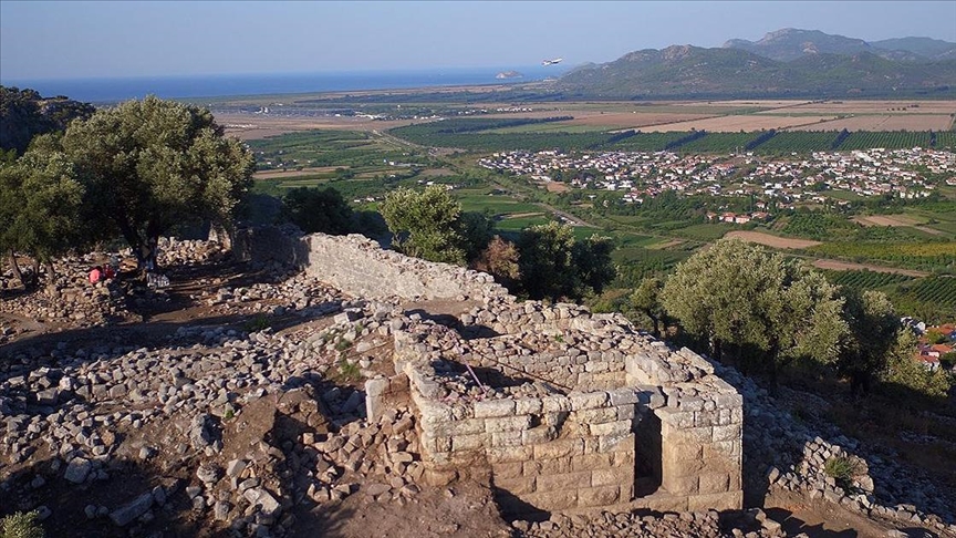 Muğla'da Kalinda Antik Kenti'ndeki kazılar sürüyor