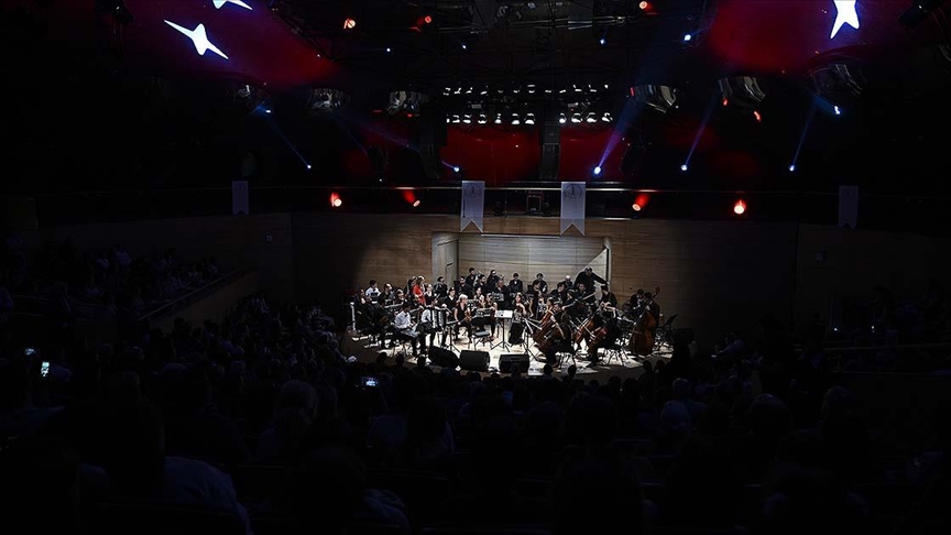 "Bizim Orkestra", Başkent Kültür Yolu Festivali kapsamında konser verdi