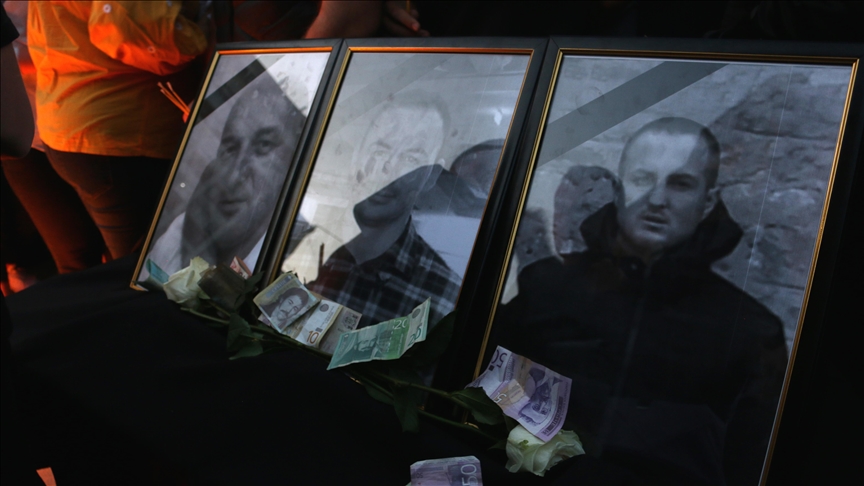 Kosovo Serbs commemorate members of armed groups killed during clashes with police