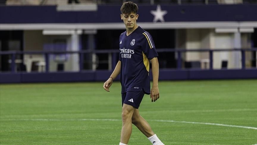 Real Madrid anuncia que Arda Güler está lesionado nuevamente