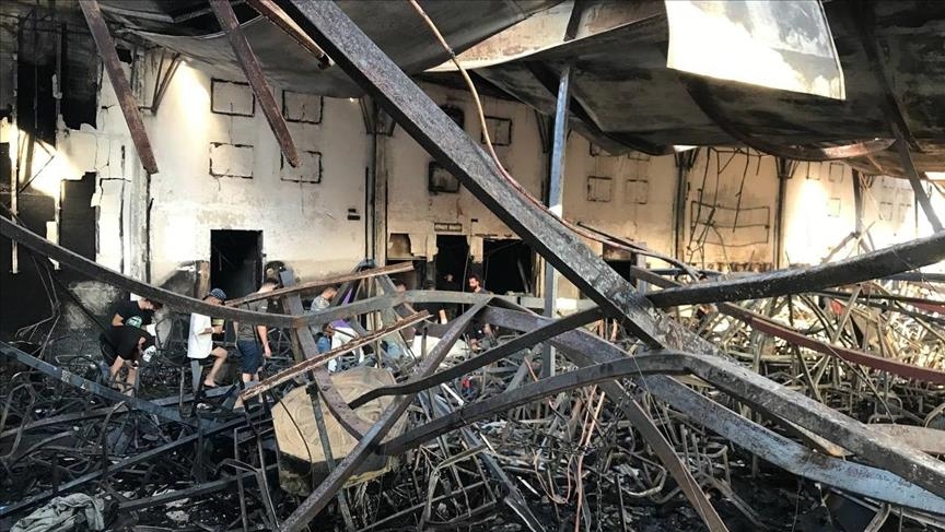 В Ираке жертвами пожара на свадьбе стали 100 человек