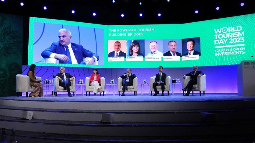 Bakan Ersoy, Riyad'da "Dünya Turizm Günü 2023 Turizm ve Yeşil Yatırımlar" temalı konferansa katıldı