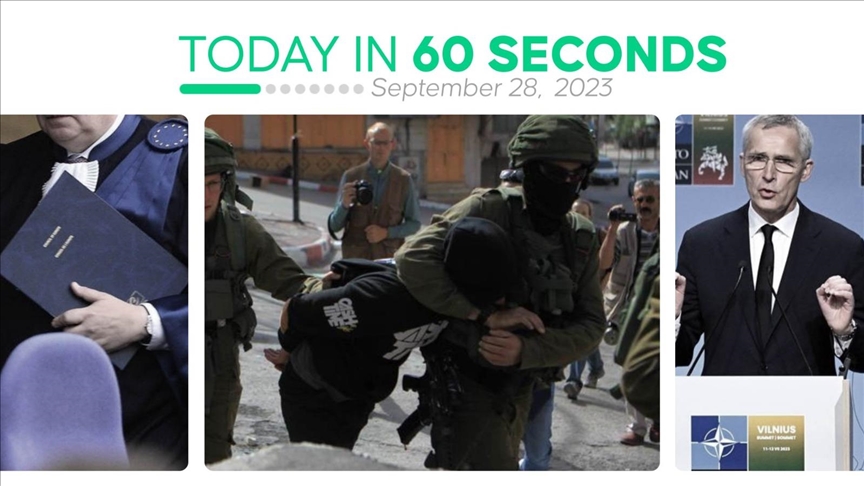 Today in 60 seconds - September 28, 2023