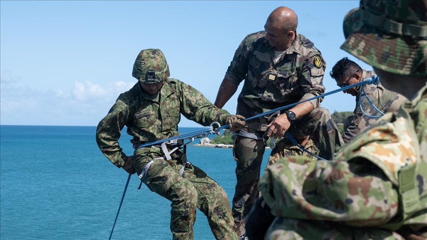 La France et le Japon achèvent un exercice militaire inédit en Nouvelle-Calédonie