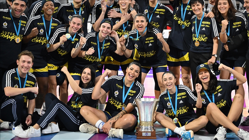 Fenerbahce women's basketball team win FIBA Super Cup