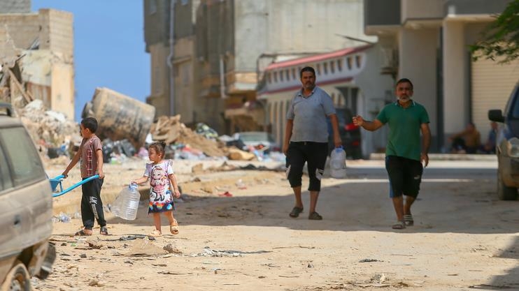 Наводнение в Ливии повлияло на психику детей