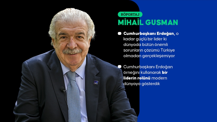 Cumhurbaşkanı Erdoğan hakkında belgesel yapan Rus gazeteci Gusman AA'ya konuştu