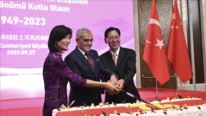 Chinese embassy in Türkiye celebrates 74th founding anniversary of People’s Republic of China