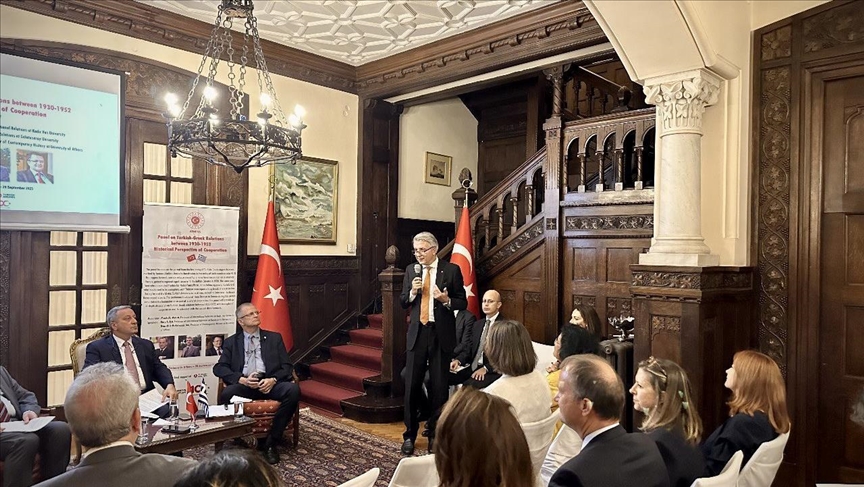 Turkish embassy in Athens hosts panel on history of Turkish-Greek relations