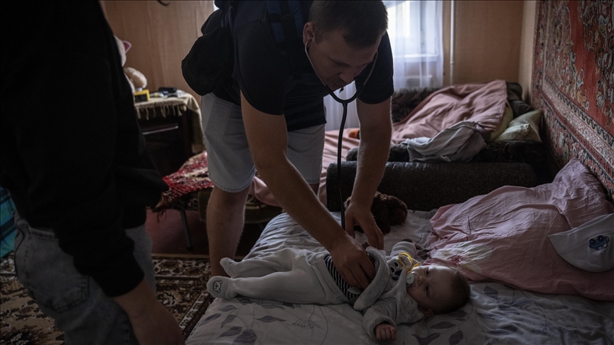 Врачи-добровольцы оказывают поддержку мирному населению Украины