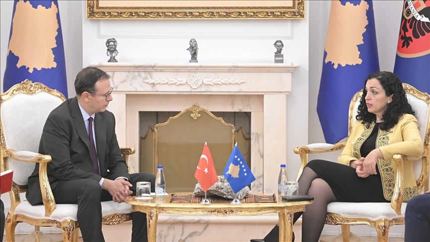 Predsjednica Kosova Osmani razgovarala s turskim ambasadorom Angilijem