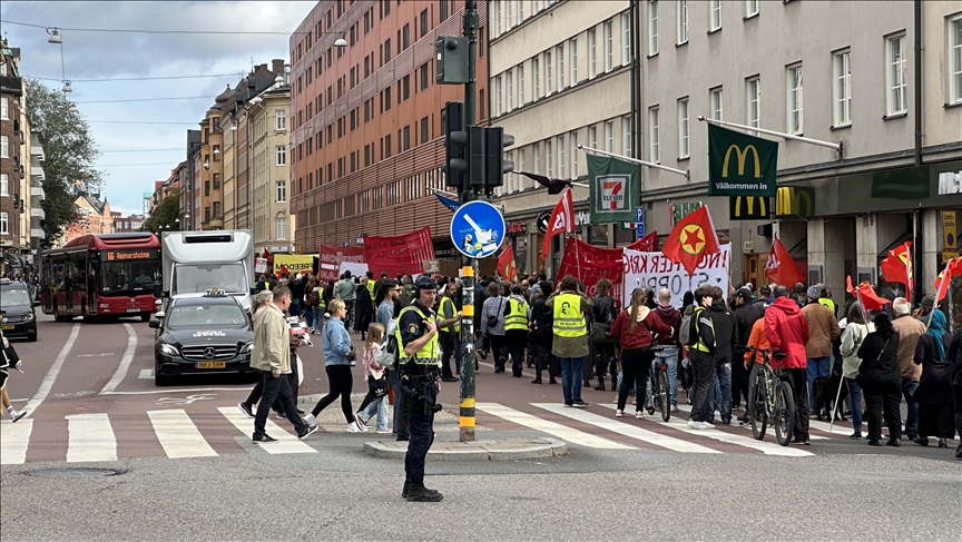 Pristalice terorističke grupe PKK/YPG održale demonstracije u Švedskoj protiv Turkiye i njenog predsjednika
