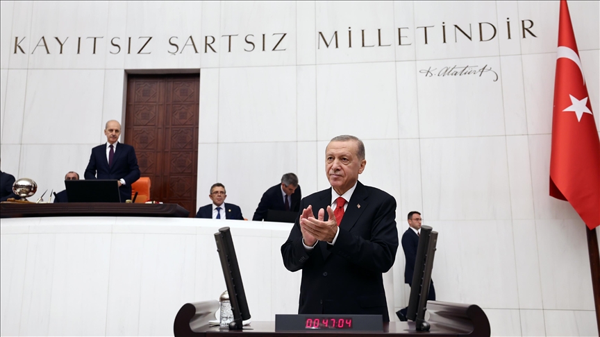 Turkish President Erdogan calls for inclusive new constitution
