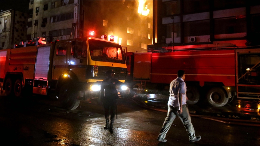 38 injured as fire engulfs police facility in Egypt’s Ismailia