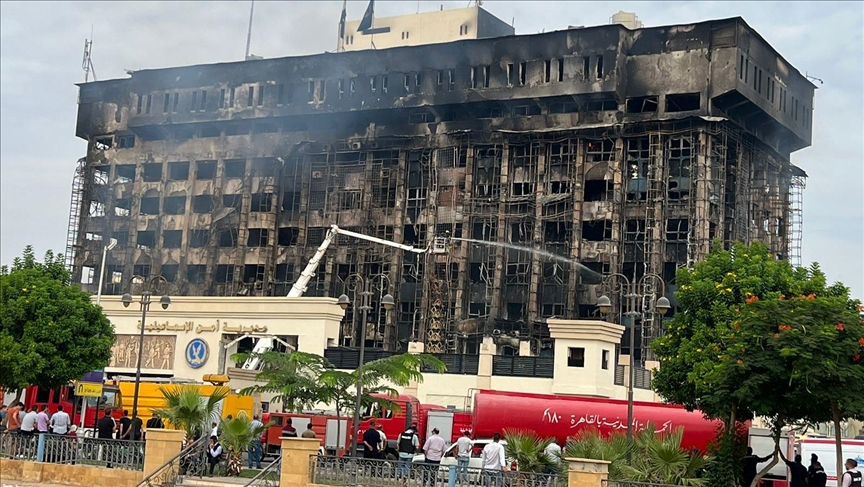 Égypte : L’incendie qui a ravagé la direction de la sécurité d'Ismailia fait 38 blessés