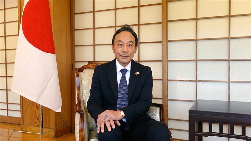 Japonya'nın Ankara Büyükelçisi'nin Türk kültürüne ilgisinin kaynağı "İstanbul Boğazı"