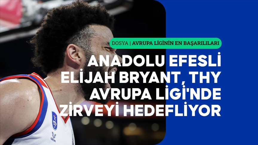 Anadolu Efesli Elijah Bryant: Yeni antrenörümüzle iyi işler yapacağımıza inanıyorum