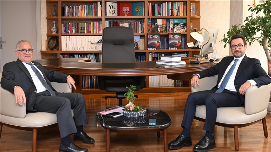  Dominican Republic's envoy visits Anadolu headquarters in Turkish capital