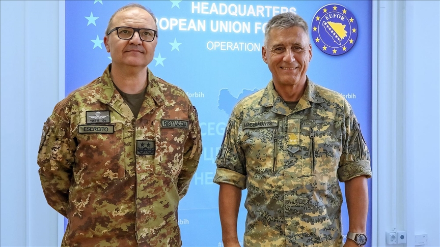 Komandant KFOR-a boravio u Bosni i Hercegovini