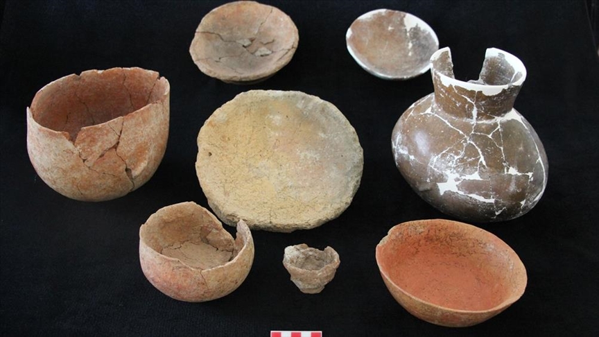 Figurines dating back over 8,000 years representing man, woman, and child unearthed in Aegean Türkiye
